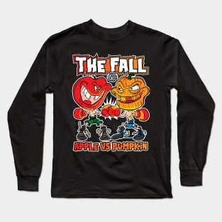 The Fall, Apple vs Pumpkin boxers Long Sleeve T-Shirt